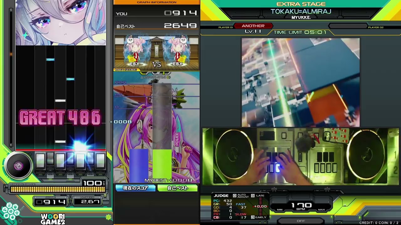 [Beatmania IIDX 33 Sparkle Shower] TOKAKU=ALMiRAJ SPA 正規