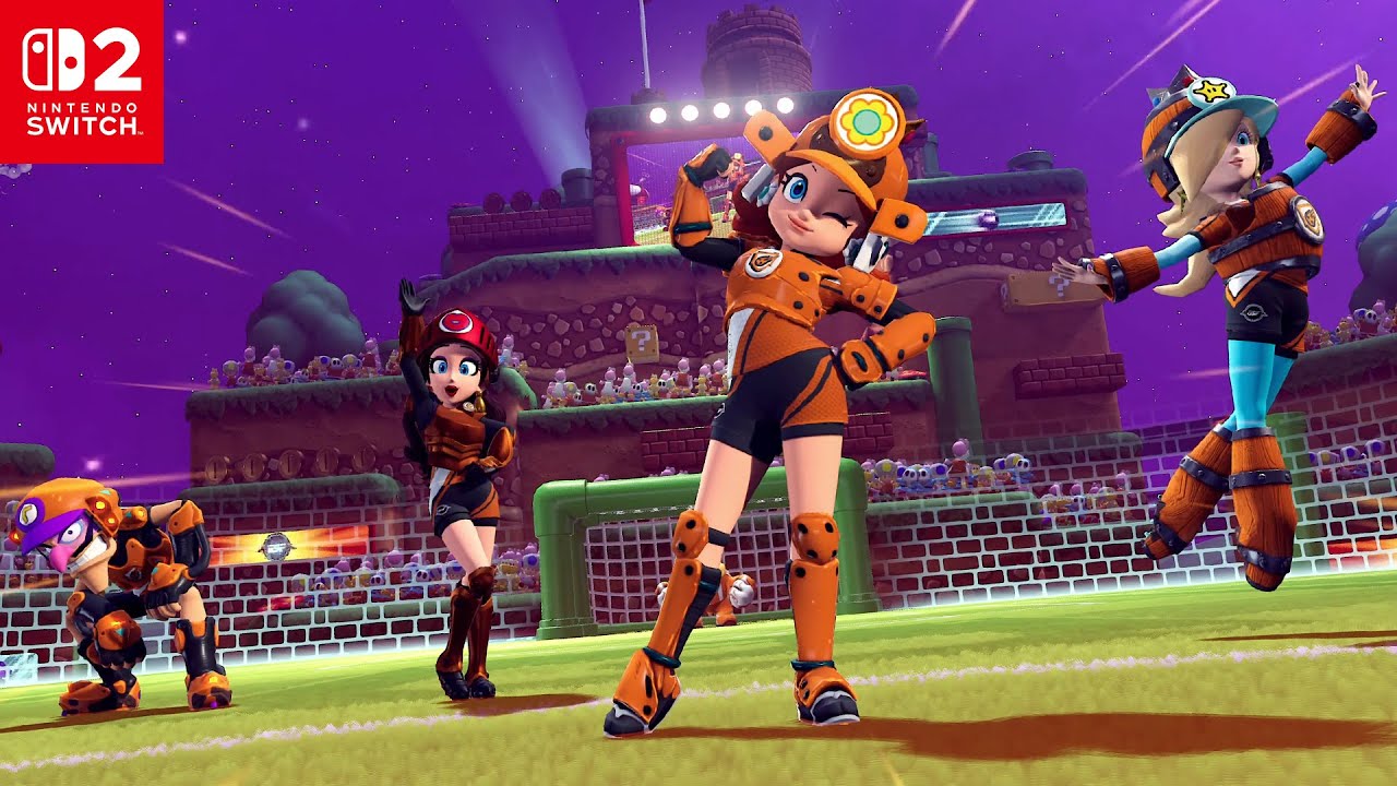 Daisy Vs. Mario - Mario Strikers: Battle League ⁴ᴷ Switch 2