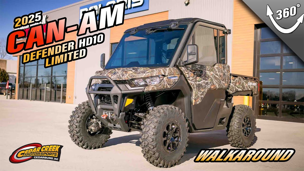 Walkaround | 2025 Can-Am&reg; Defender Limited HD10 Wildland Camo