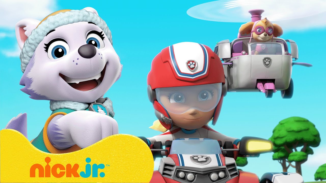 PAW Patrol | Die besten Rettungen der Mädchen! mit Skye, Everest & Katie! | Nick Jr. Deutschland
