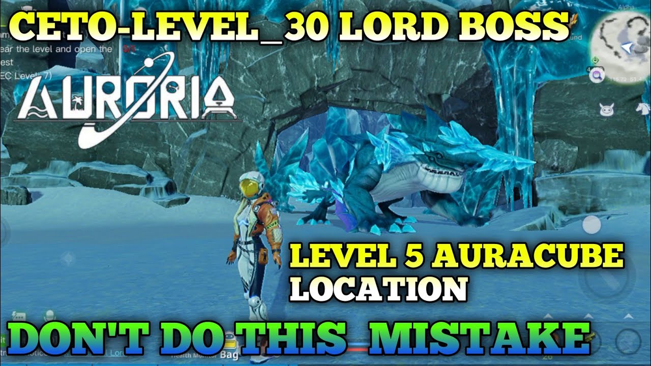 LEVEL 5 AURACUBE  LOCATION -CETO LORD 30 LOVEL-AURORIA A PLAYFUL JOURNEY