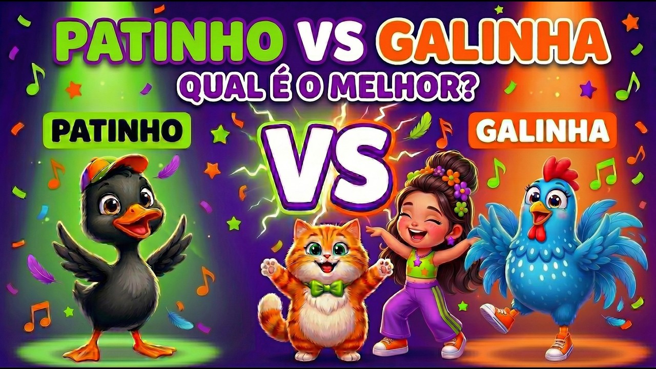 Funk do Patinho vs Galinha Qual É O Melhor?
