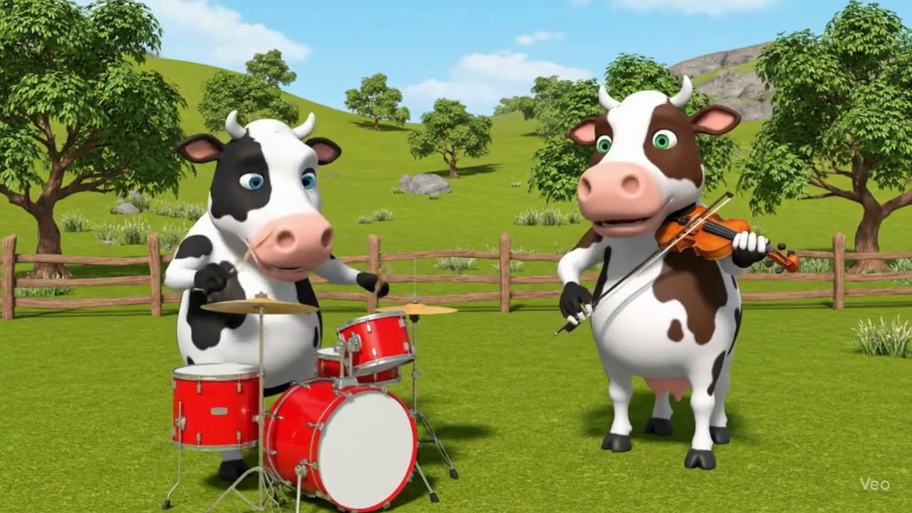 Moo Moo, Hello Cow! | Children's Song - newer music