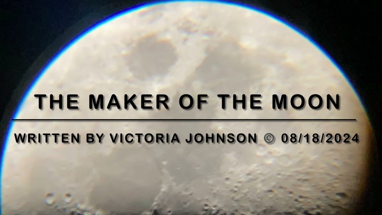 “The Maker of The Moon” Written by Victoria Johnson ©️ 08/18/2024