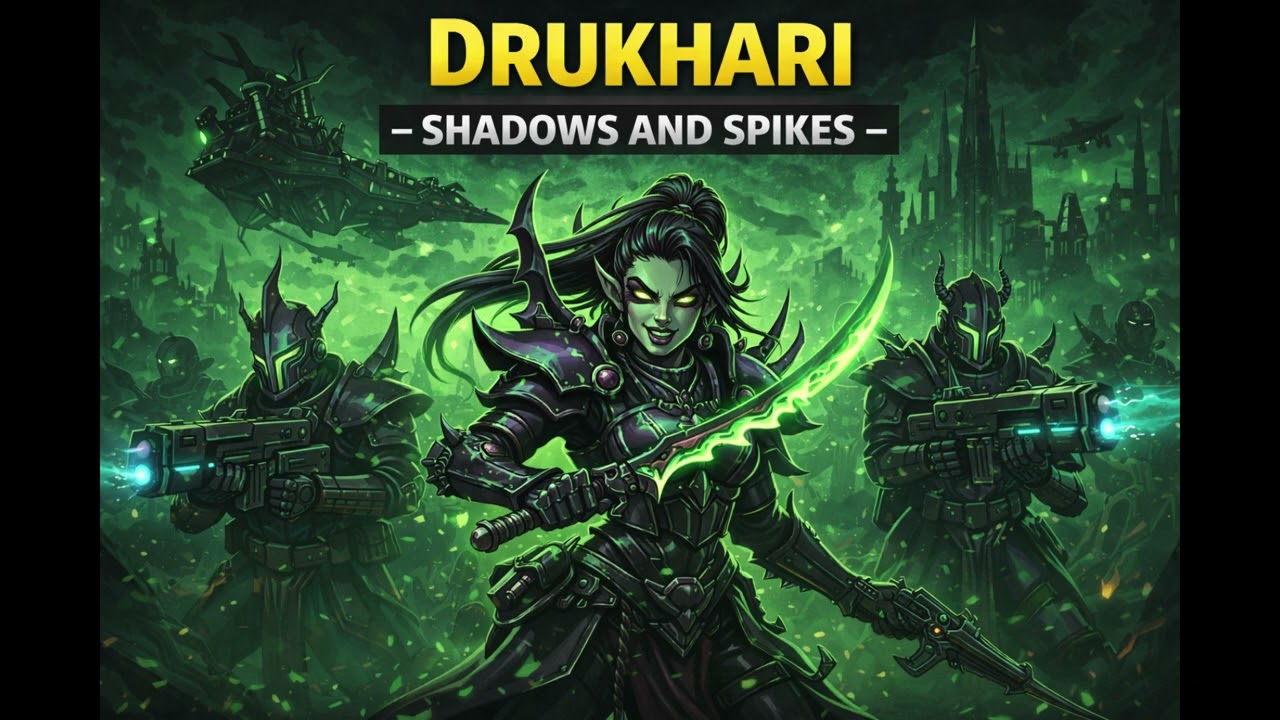 Drukhari – Neon Pain Protocol | Dark Eldar Song (Warhammer 40k)