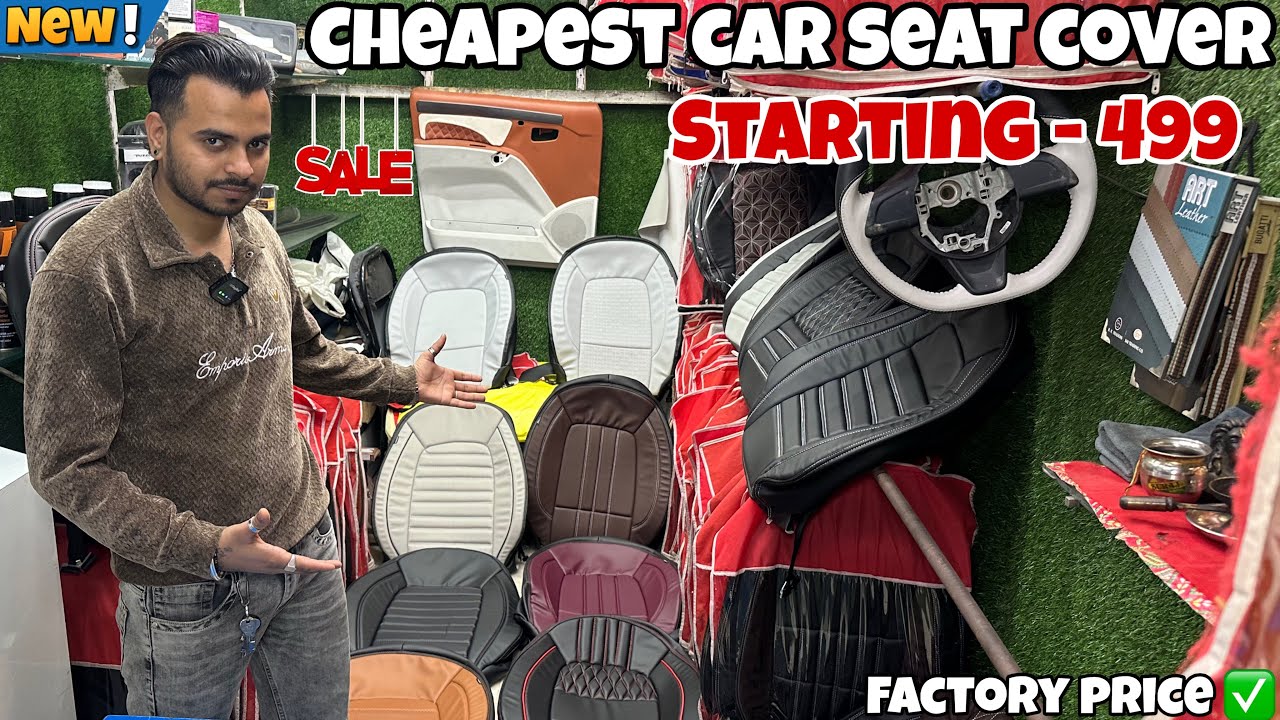 सबसे सस्ता Car Seat Cover Factory 1800/-cheapest car seat cover all India delivery cash on delivery✅