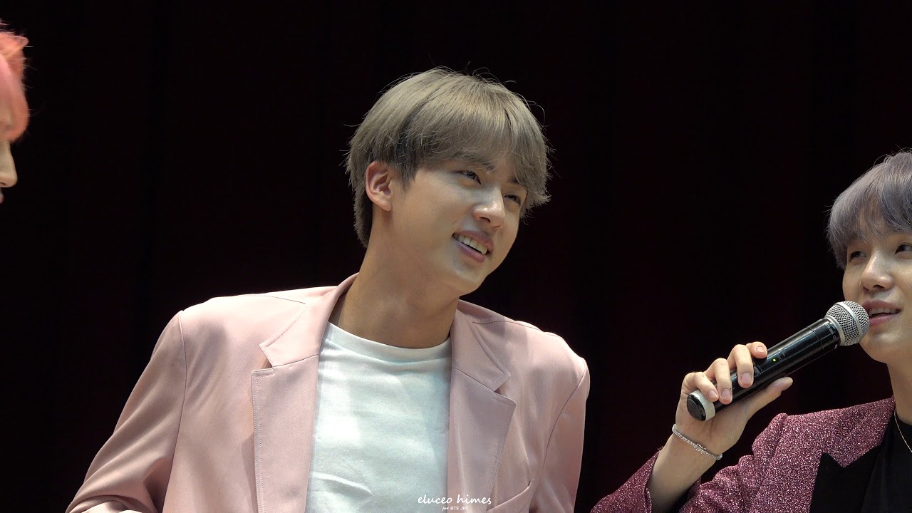 190421 BTS 알라딘 팬사인회 BTS JIN FOCUS- 귀욤진 모음 석진 직캠