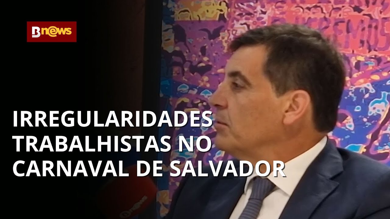 Procurador-Geral do Trabalho fala de pacto para combater irregularidades trabalhistas no Carnaval