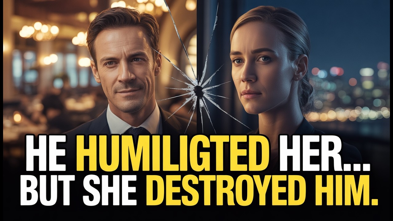He Humiliated His Wife in Public — But He Never Expected Her Silent Revenge