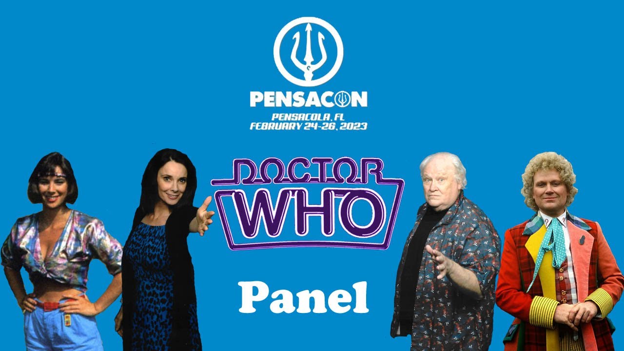 Doctor Who 6th Doctor & Companion Panel (Pensacon 2023)