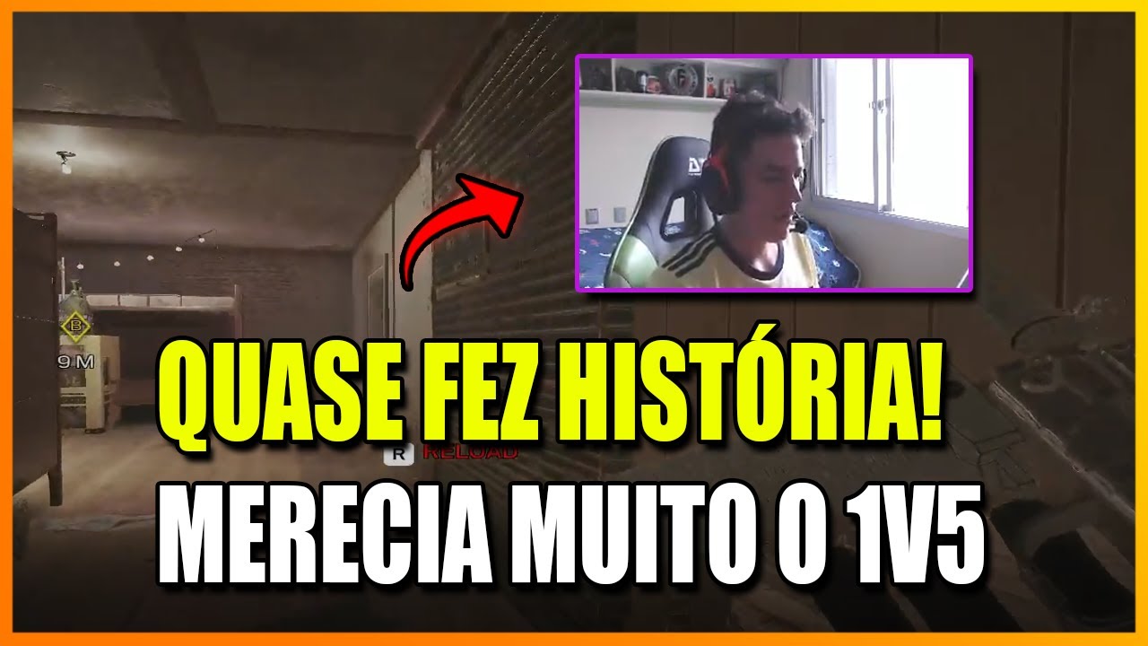 LAGONIS QUASE FEZ MUITA HIST&Oacute;RIA DE SMOKE! - R6 CLIPS