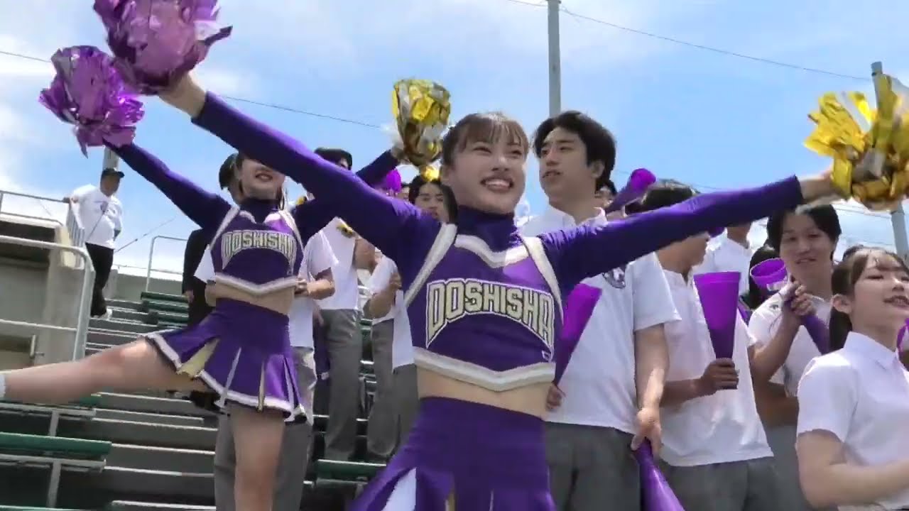 5/18【同志社応援席1】【コンバット　応援歌】【同志社大學應援團野球応援】対関学1回戦 2024春