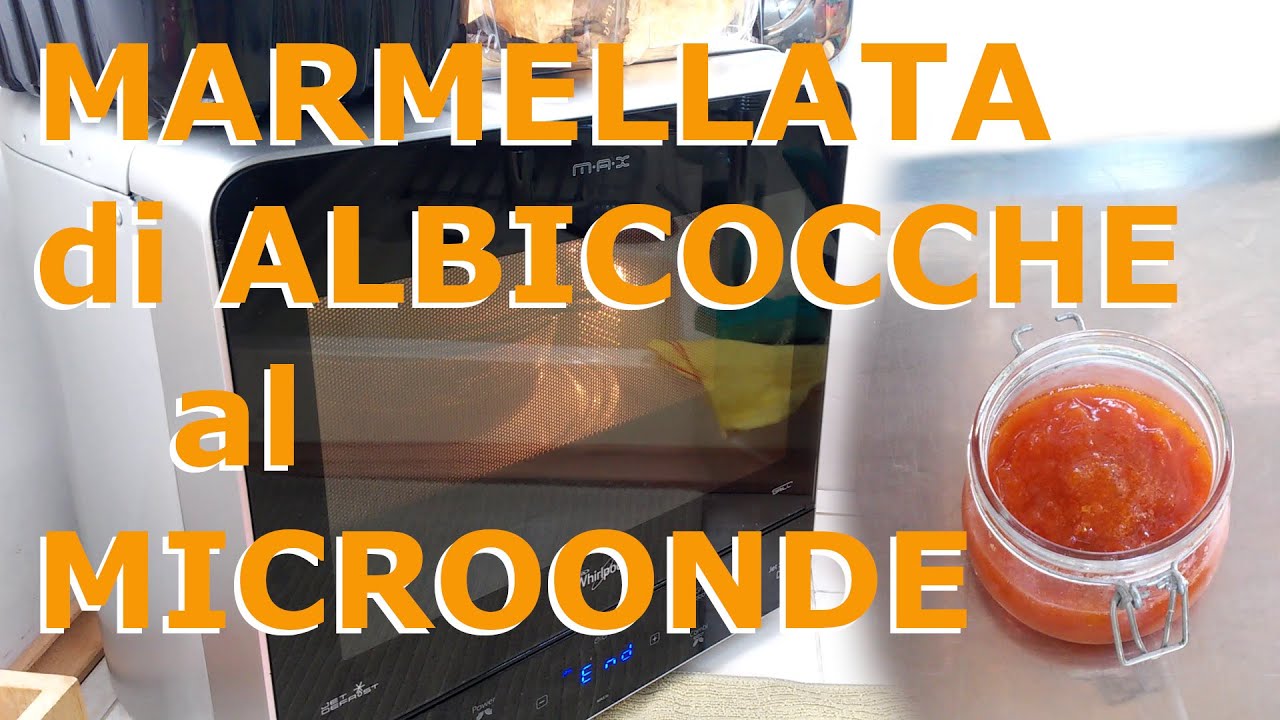Marmellata di albicocche al Microonde
