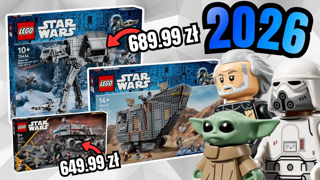 ŚWIETNE NOWOŚCI na 2026 i WIELKI PROBLEM LEGO STAR WARS!