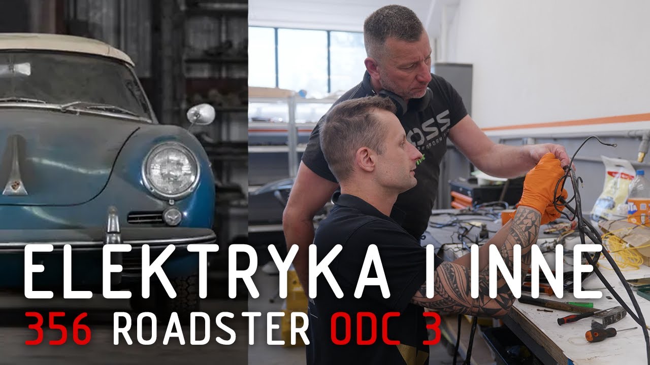Porsche 356 Roadster 3 – Czyścimy skrzynię biegów 🔧 Montaż elektryki| Abcar Oldtimers