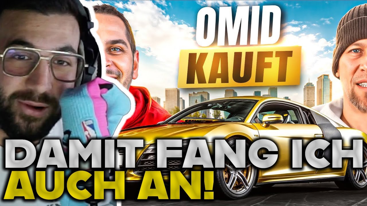OMID MACHT RICHTIG DICK PLUS! 😳😍 MertAbi reagiert auf Omid kauft Audi R8 🔥 || MertAbiReacts