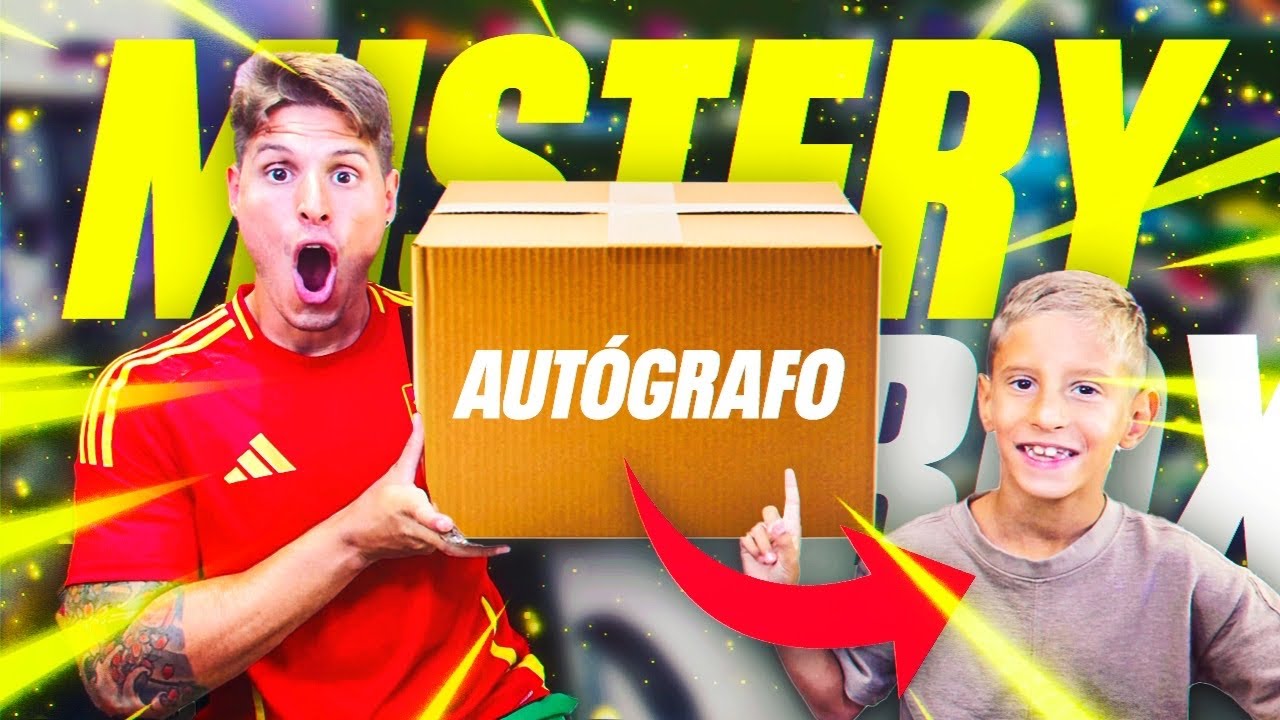 ESTA CAJA MISTERIOSA TRAE EL PRIMER AUTOGRAFO PARA HECTOR!!