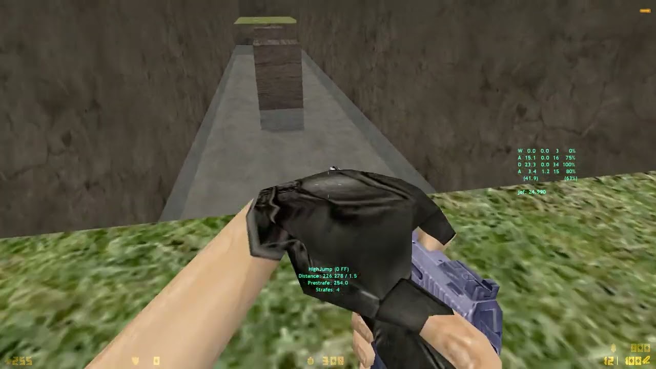 cstrike on cd_bhop done in 06:08.87