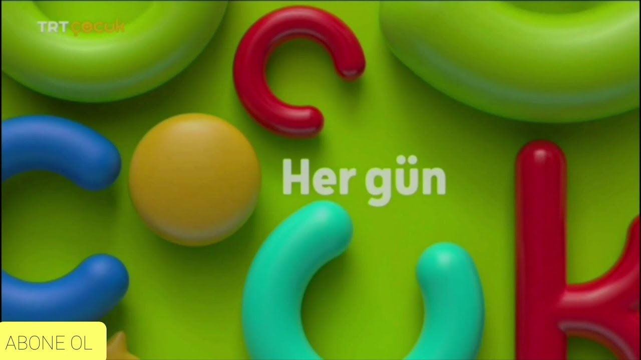 TRT ÇOCUK HER GÜN VE HAFTA İÇİ HER GÜN JENERİKLERİ