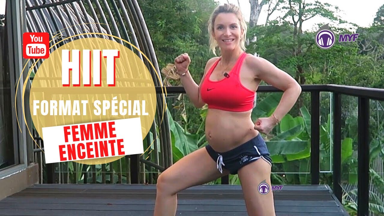 HIIT pour les FEMMES ENCEINTES 🤰Jessica Mellet