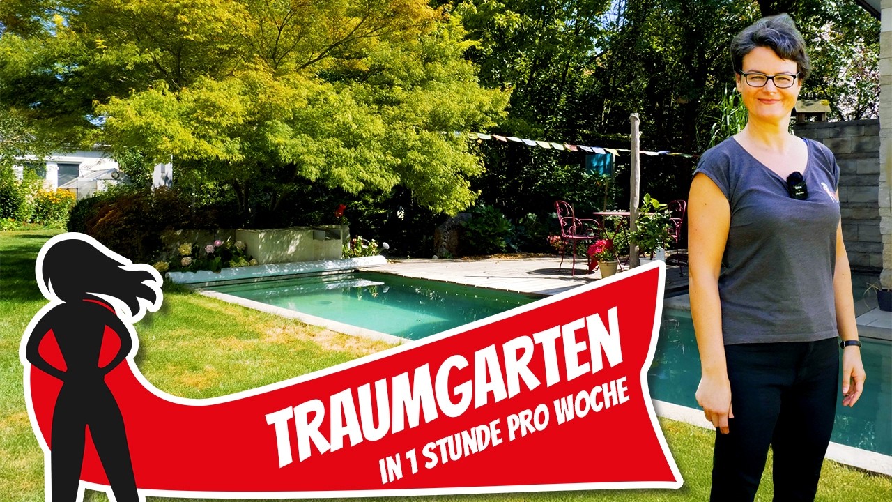 Garten Ideen: Traumgarten mit nur 1 Stunde Pflege pro Woche | Hausbau Helden