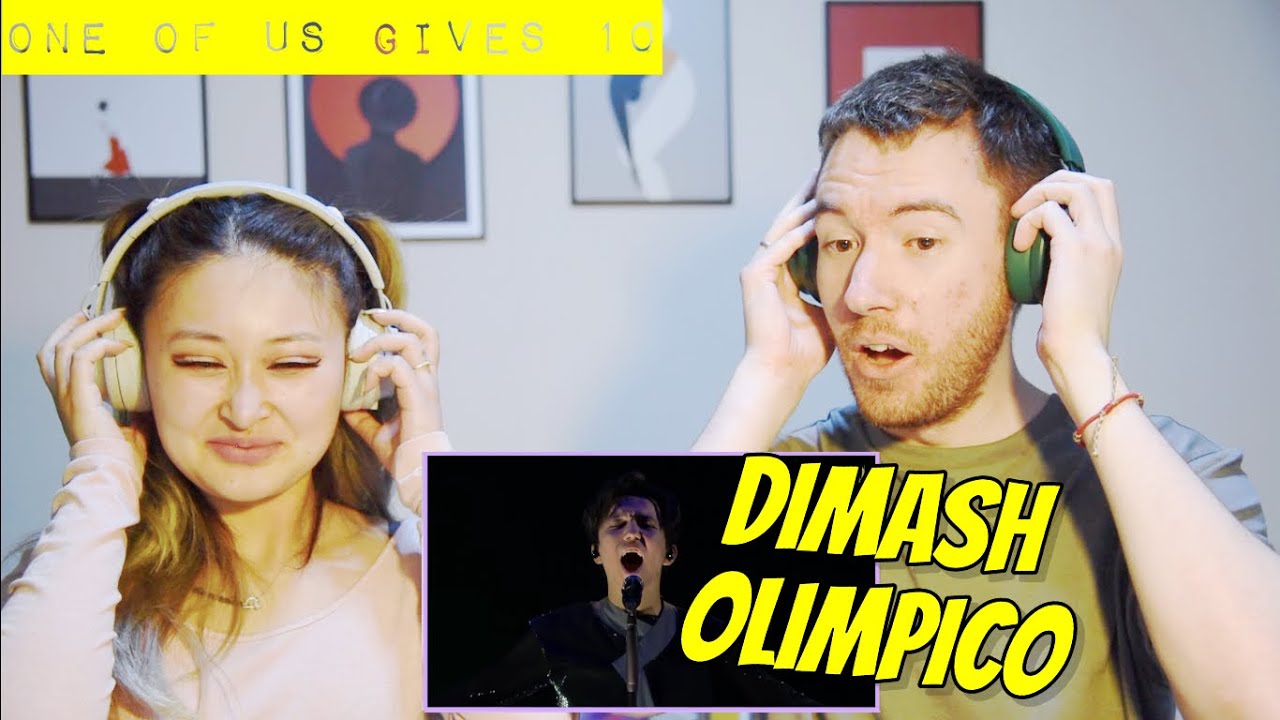 FIRST TIME HEARING DIMASH WITH HEADPHONES!! (OLIMPICO) **REACTION**