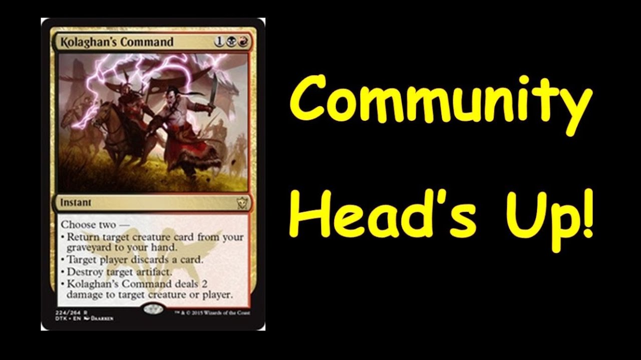 Kolaghan's Command - Speculation Alert!