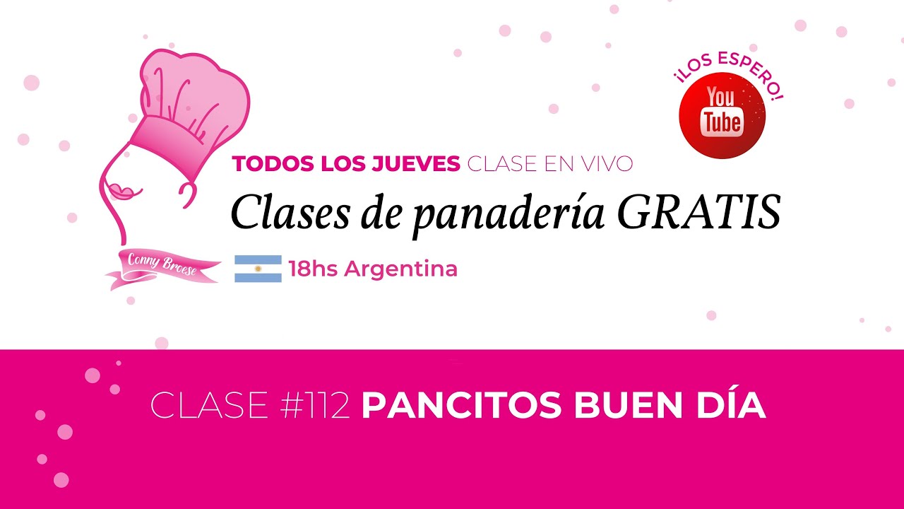 PANCITOS BUEN DÍA Clase N°112 de Panadería para Emprendedores