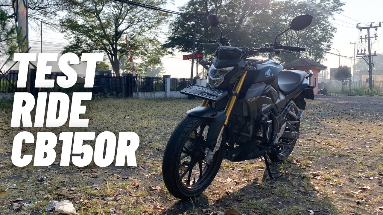 Test Ride Cb150R 2024!