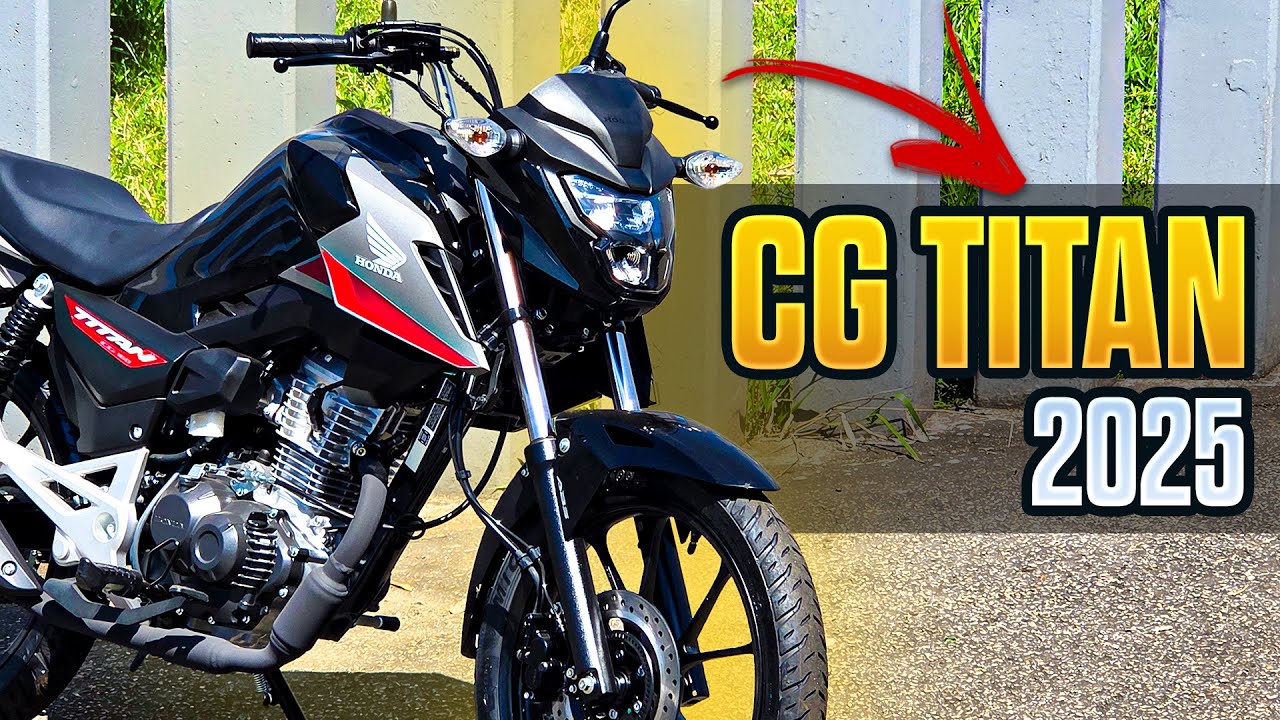 CG Titan 160 2025 | Preto Metálico (Avaliação Completa: Ficha técnica, consumo, painel e mais...)