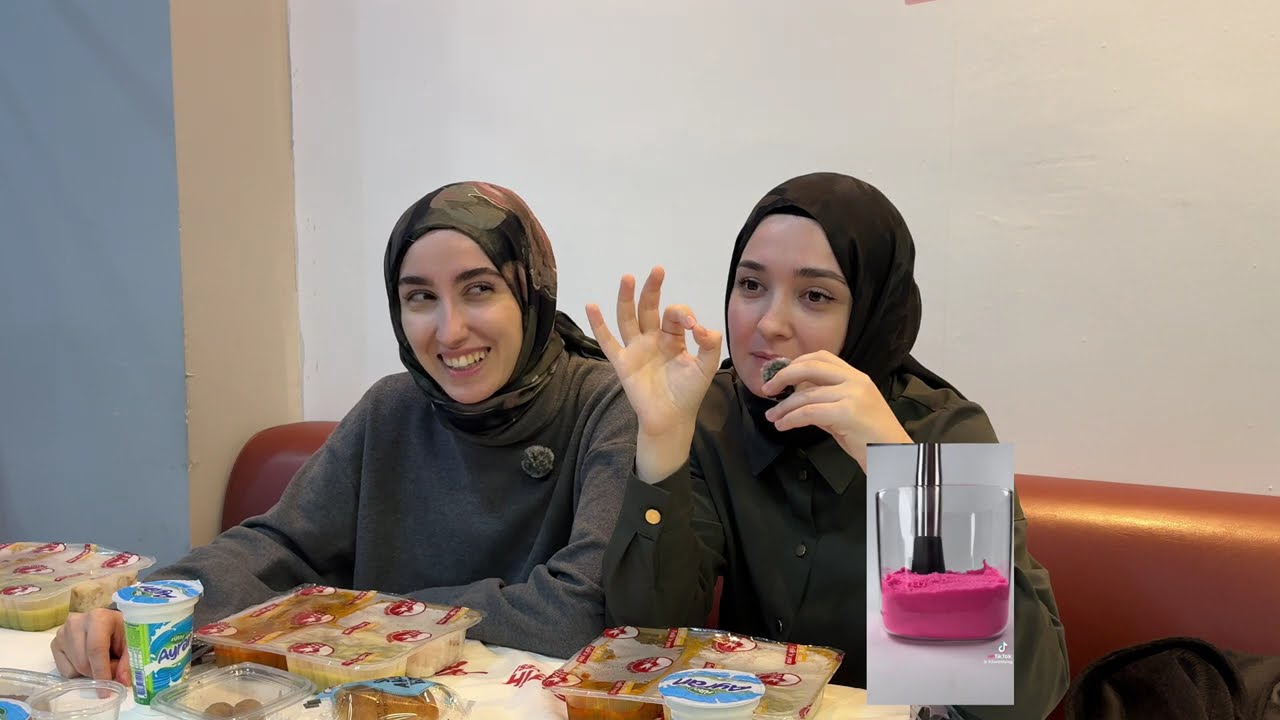 KÜTÜPHANEDE İFTAR YAPTIK! (sonrası tatlı kaçamağı 😍)