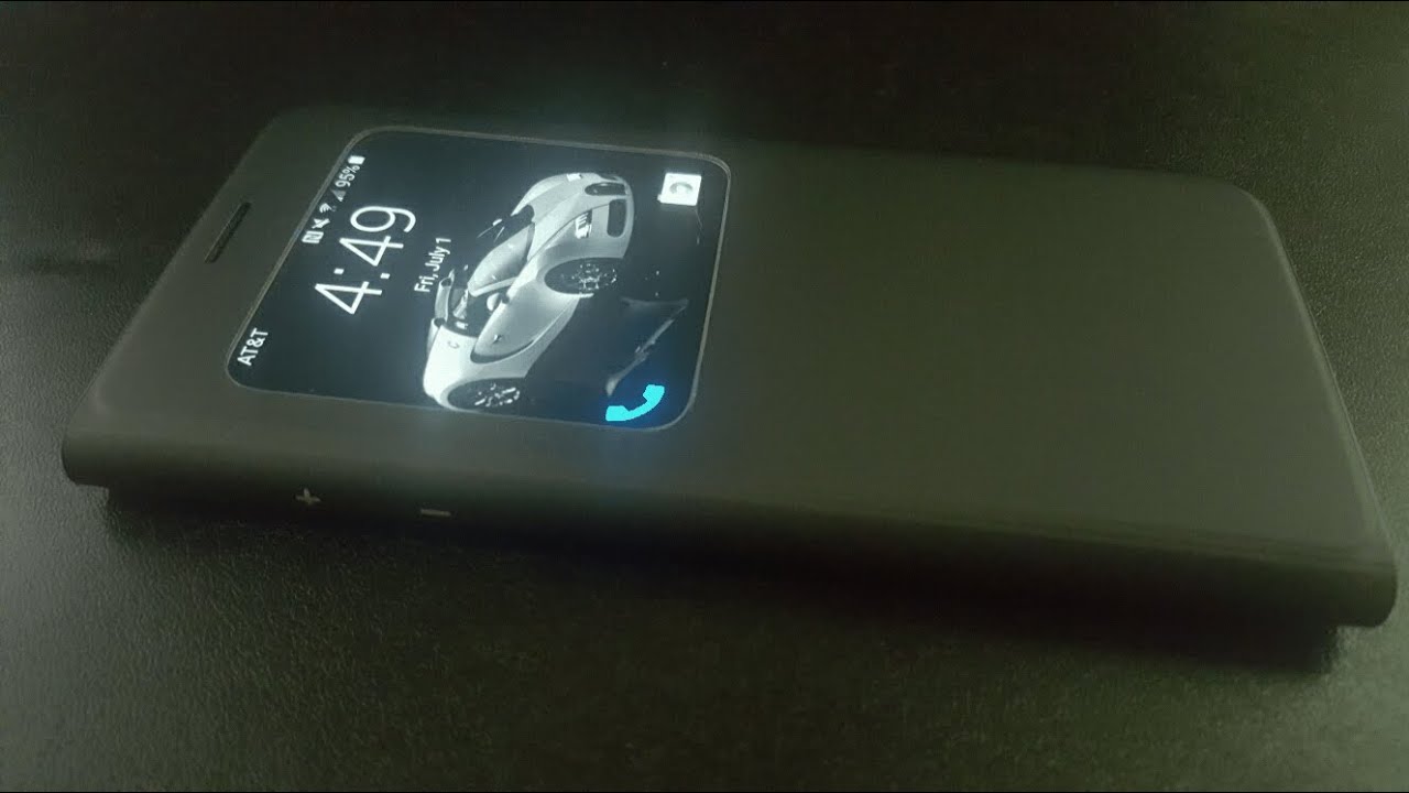 S-View Flip Cover for Samsung Galaxy S7 Edge 