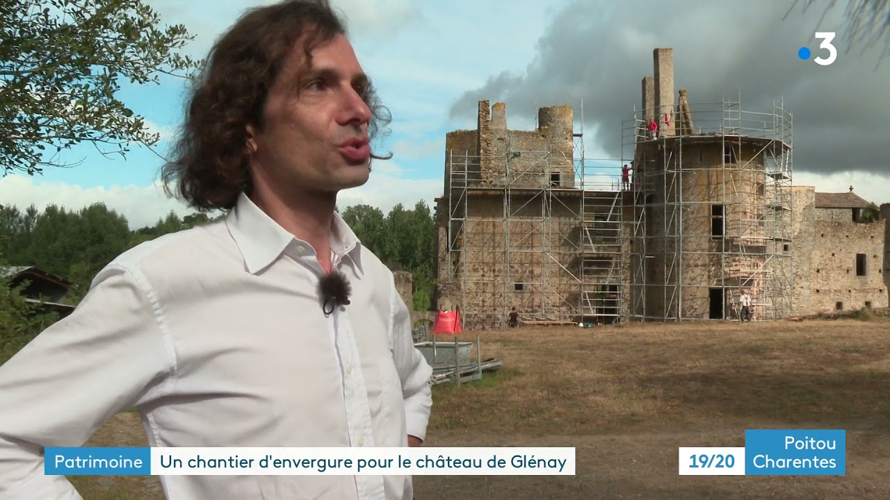 Patrimoine : un chantier d'envergure pour le château de Glénay