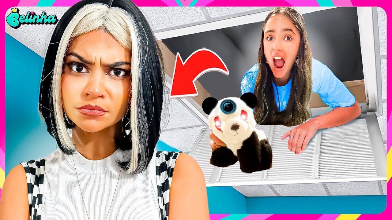 DEMOS UM URSO COM UMA CÂMERA ESPIÃ PARA A VICKY