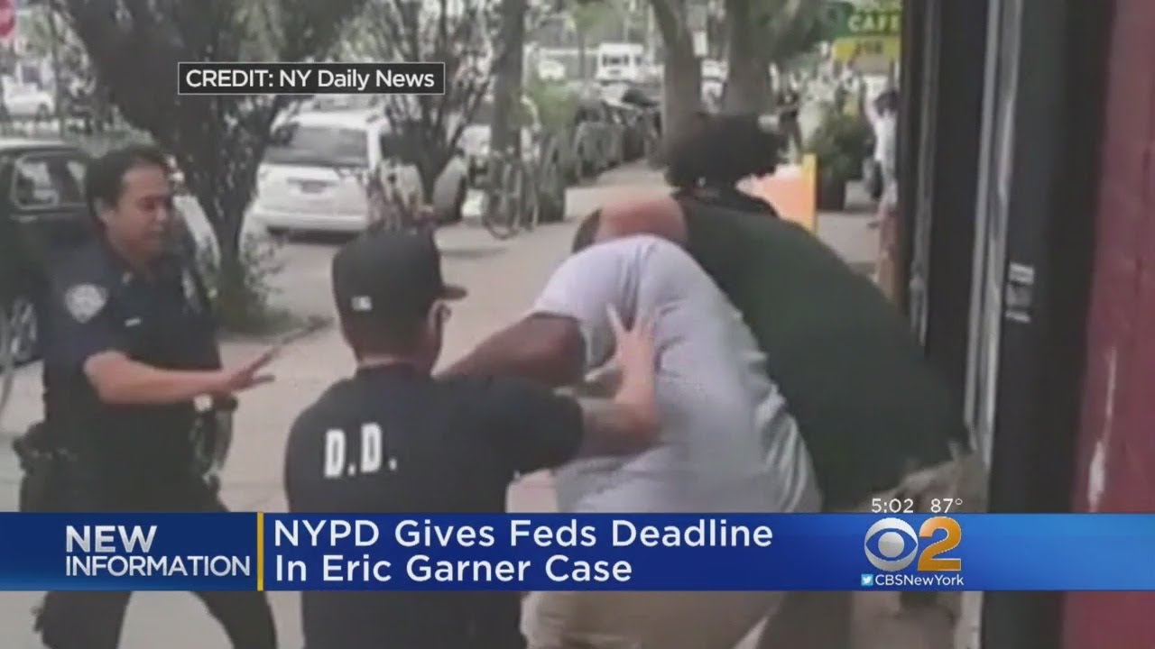NYPD Gives Feds Deadline On Eric Garner Case