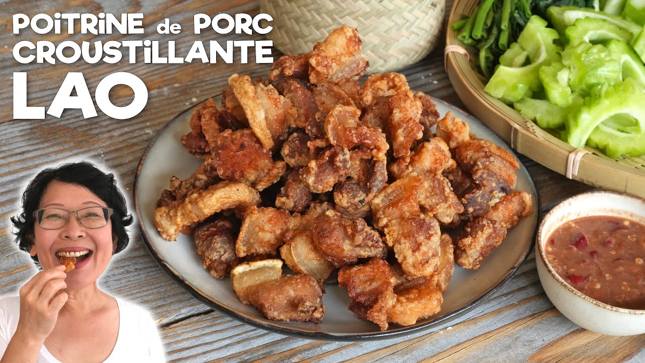 Poitrine de Porc Croustillante Lao - Peu d'ingrédients, Beaucoup de Gout ! Bonus: Sauces Relevées