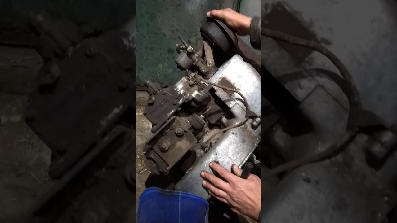 Двигатель ЗИД с металолома