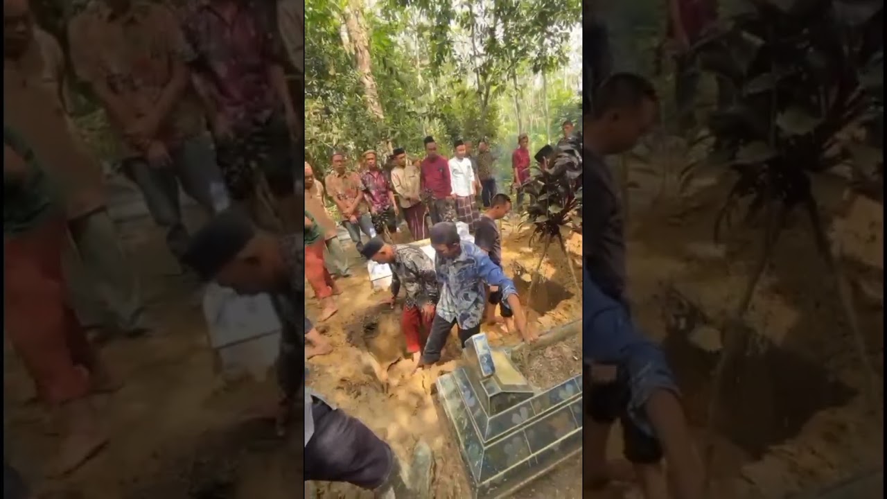 Mengantar akas kerumah terakhirnyaa
