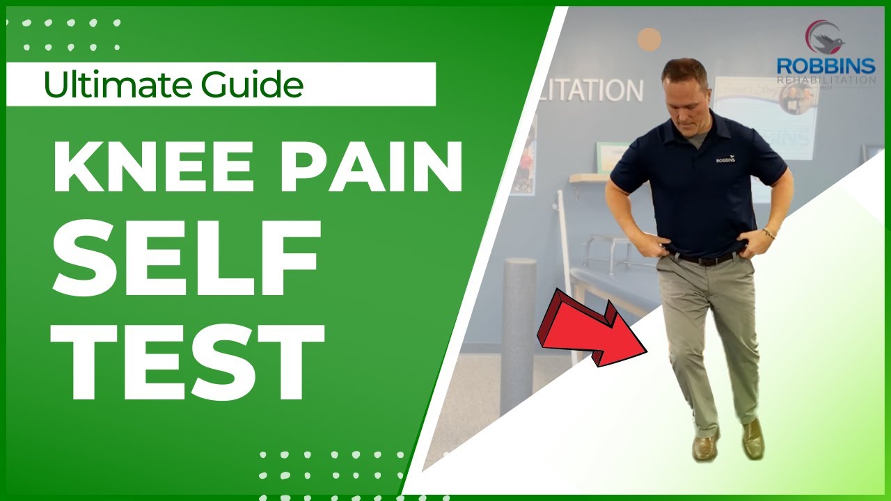 Top 2 self-tests you can do to find out what is causing your knee pain