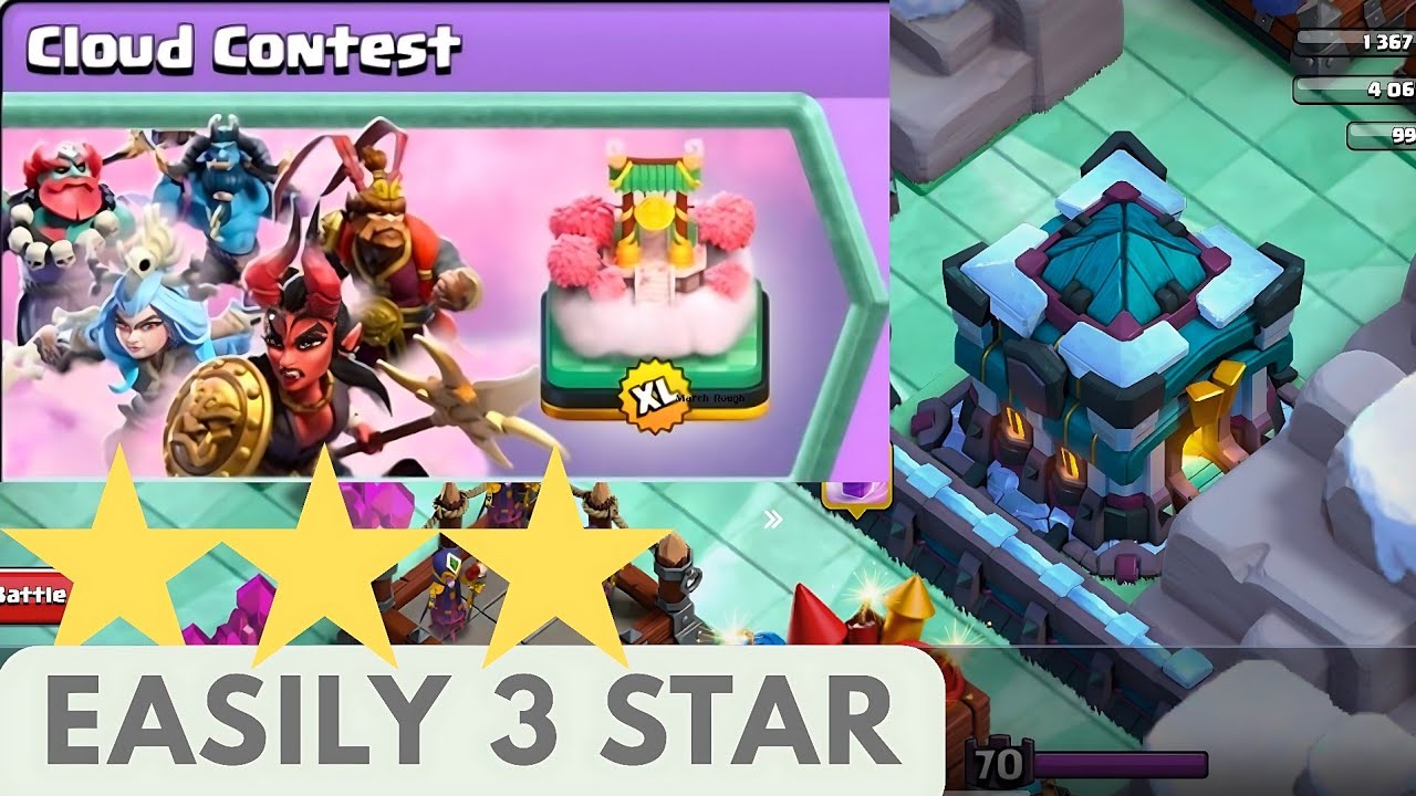 Easily 3 Star the Cloud Contest Challenge (Clash of Clans)#coc #clashofclans 