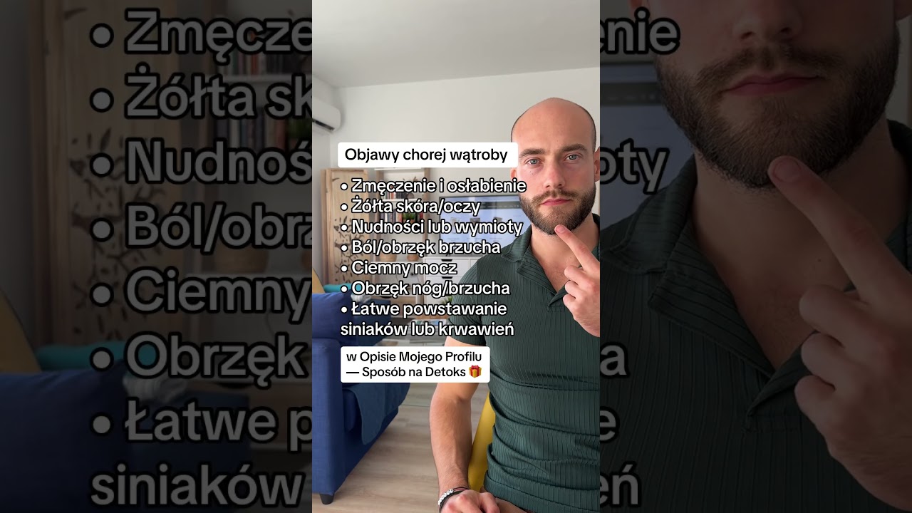 Jakie objawy chorej wątroby? 7 objawów. 