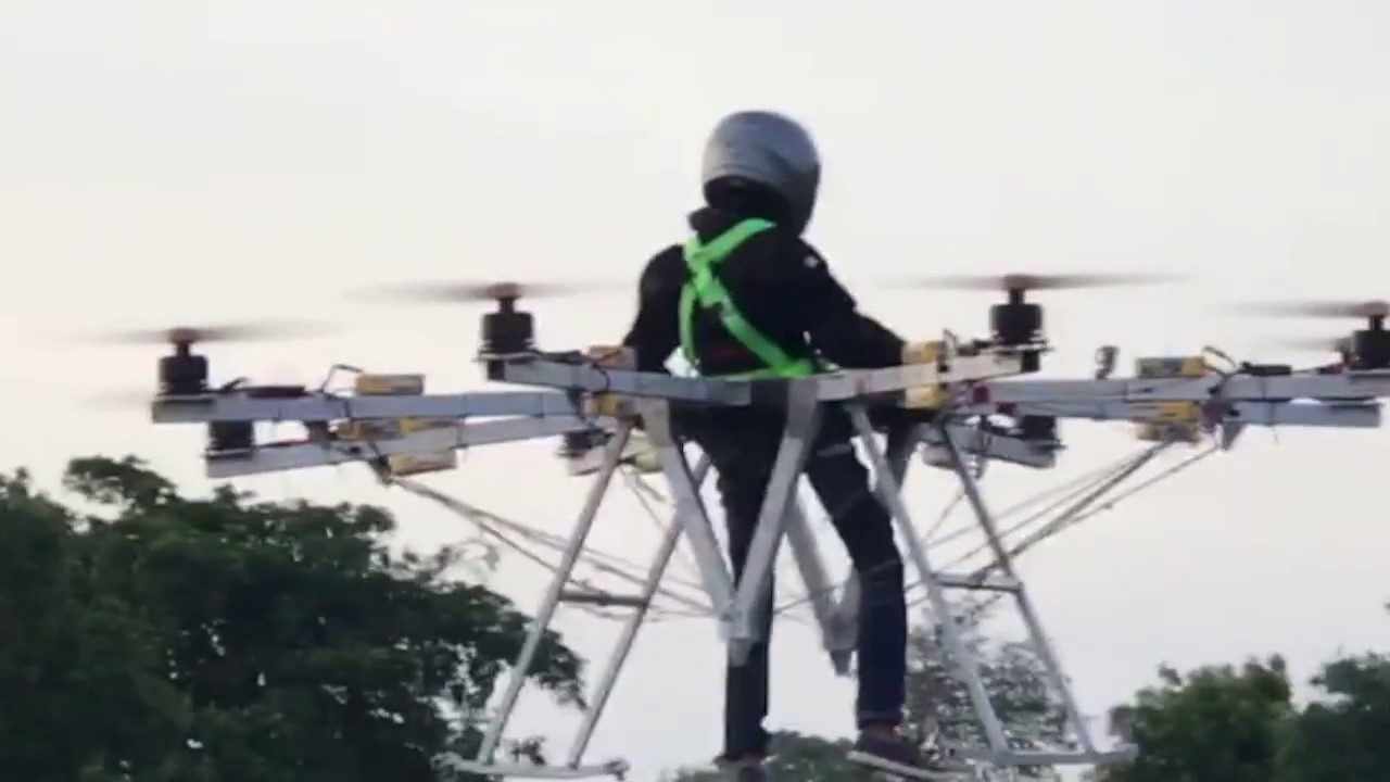DRONE FLEW MY 19 YEAR OLD BROTHER AWAY!!