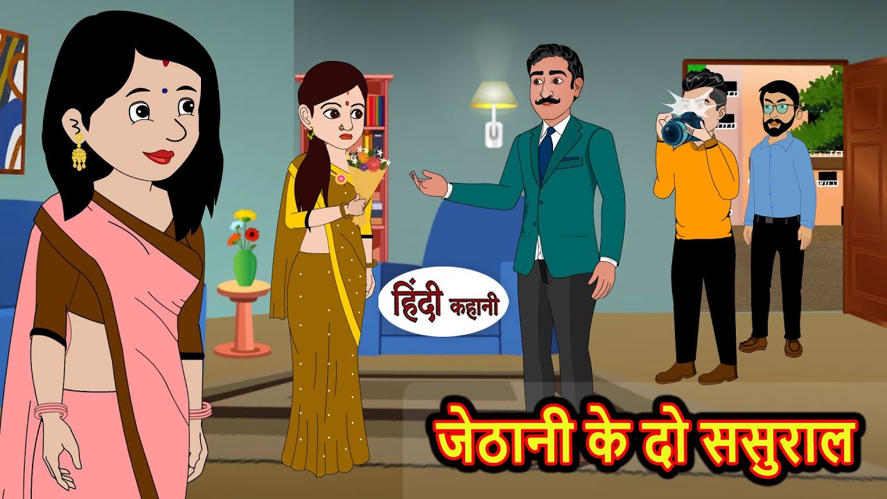 जेठानी के दो ससुराल  Hindi Kahani | Bedtime Stories | Stories in Hindi |  Comedy | Story Funny hindi
