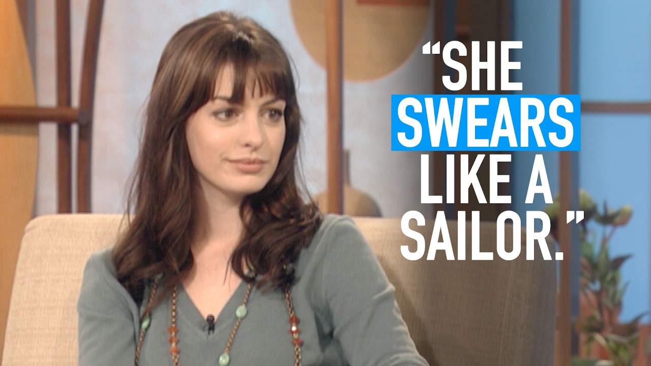 Anne Hathaway Talks About Working with Julie Andrews