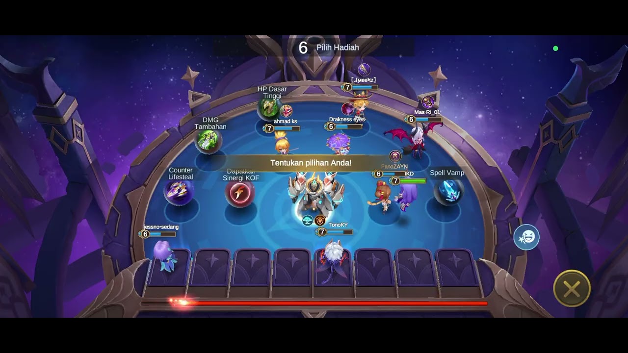 PUSH MAGE CASS GOGO || SAMPAI MYTIK