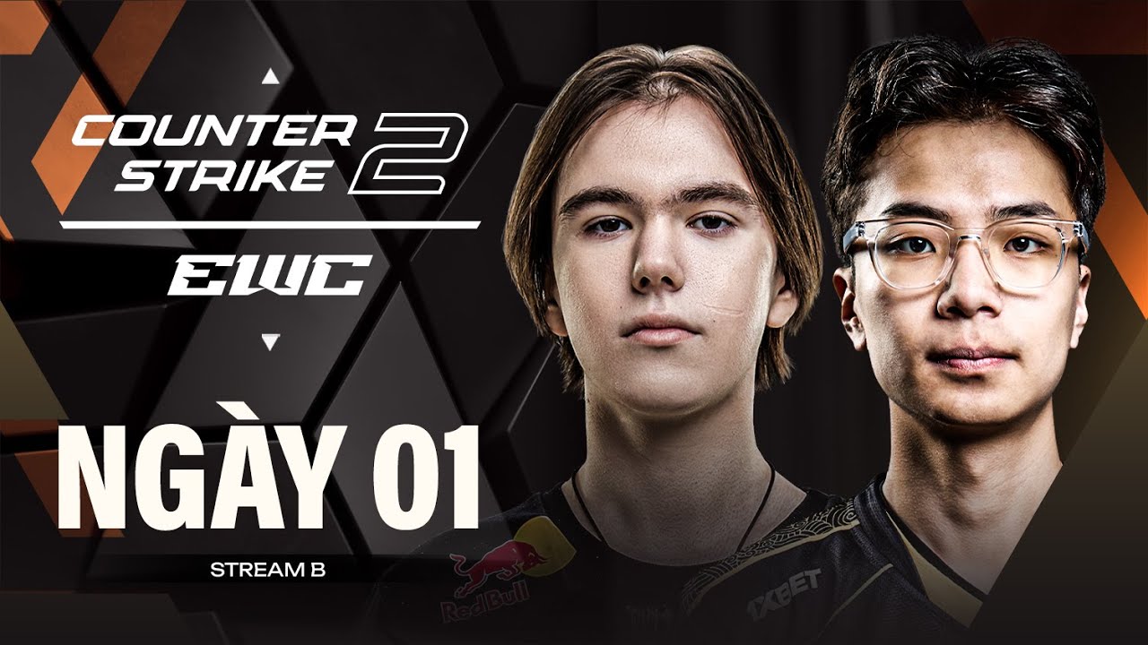 🏆 ESPORTS WORLD CUP 2025: COUNTER STRIKE 2 - NGÀY 20/08 STREAM B | 500BROS