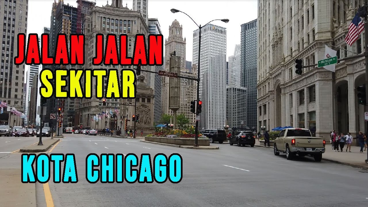 JALAN JALAN SORE DI CHICAGO AMERIKA LEWAT THE BEAN DI MILLENNIUM PARK