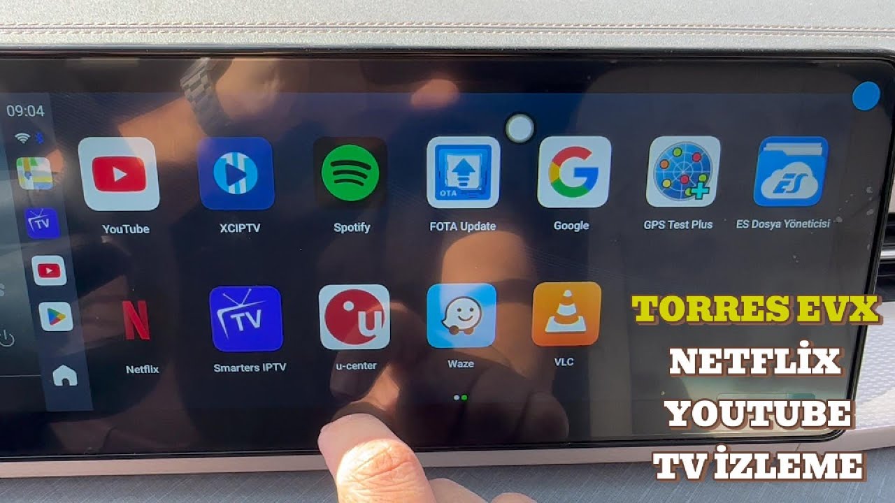 SSANGYONG TORRES EVX YOUTUBE NETFLIX TV İZLEME (CARLINKIT)