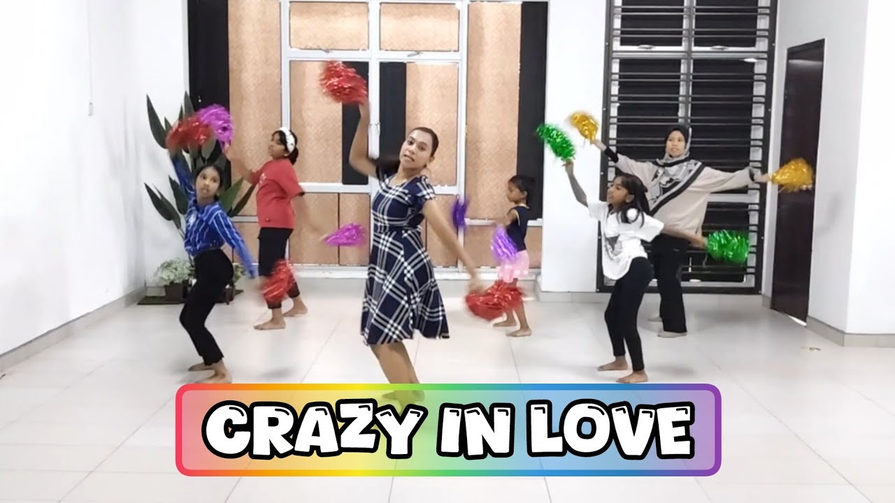Crazy in Love - Beyoncé | Hirsaba Talents JB | Cheerleading Easy Kids Choreography 