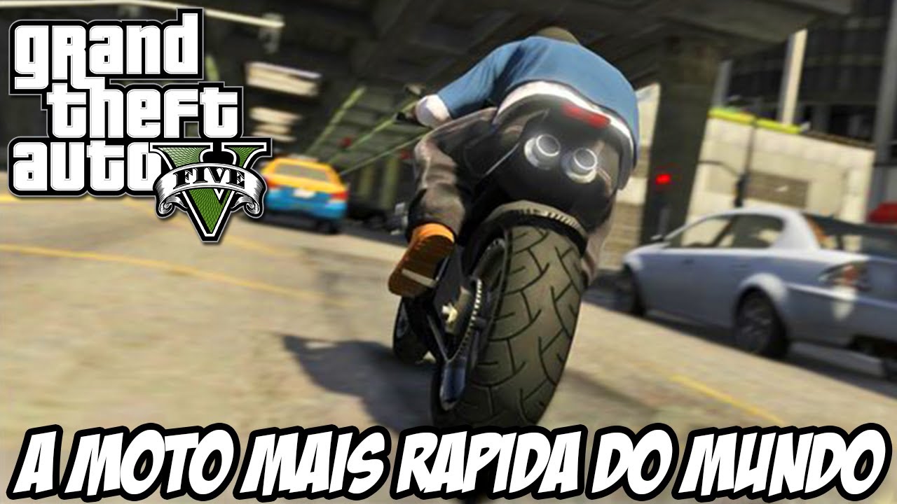 GTA V - A Moto mais rápida do MUNDO GLITCH HUE